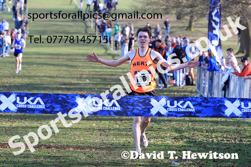 Senior mens 2025 UK CAU Inter Counties Cross Country Champs., Wollaton Park, Nottingham. Photo: David T. Hewitson/Sports for All Pics
